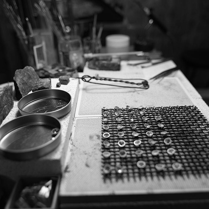 A powerful, minimalist shot embodying the 'Quietly Bold' concept.